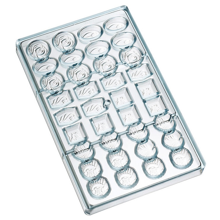 Matfer Plaque chocolat 36 empreintes assortiment Matfer - 380104