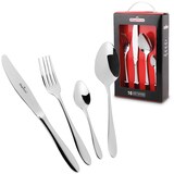 thumbnail of MAGEFESA IRIA Cubertería de 16 Cubiertos para 4 Comensales Fabricada en Acero Inoxidable, Tenedores, Cucharas, Cucharillas y Cuchillos de Mesa