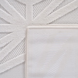 thumbnail of Carpetsale24 In- & Outdoor Teppich 200x290 cm – Wetterfester großer Teppich in Creme mit Rauten Design für Küche, Wohnzimmer