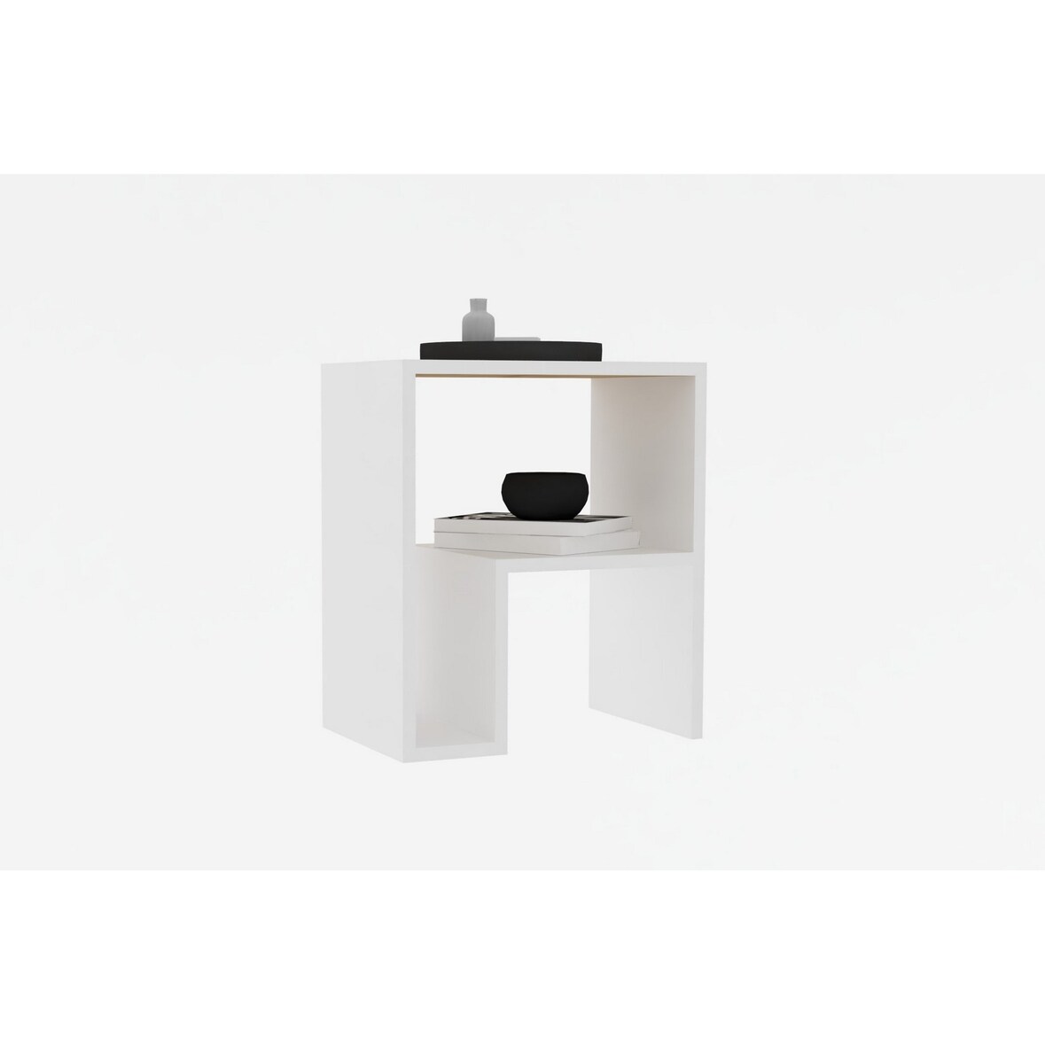 Skye Decor, Yepa- Yepa SSE, Weiß, Couchtische, 51,8x45x30 cm, 100% Melaminbeschichtete Partikelplatte