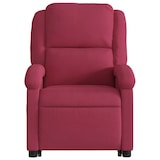 thumbnail of Décoshop26 - Fauteuil de relaxation fonction massage et inclinable levage électrique en velours rouge bordeaux DEC027834