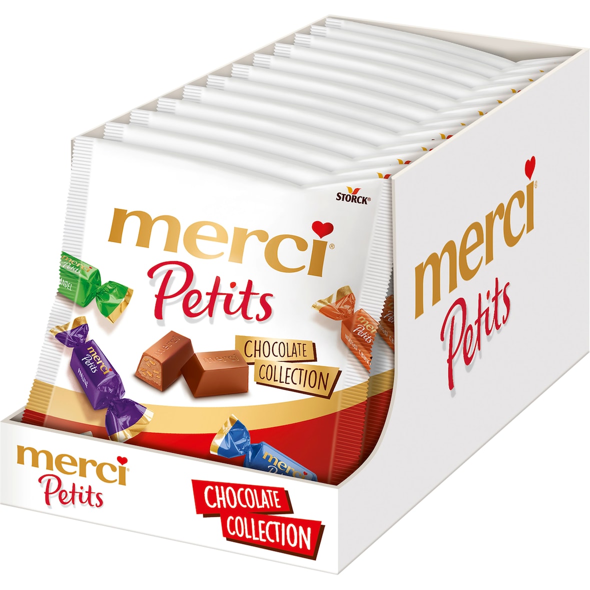 Merci Petits Chocolate Collection 12 x 125 g (1,5 kg)