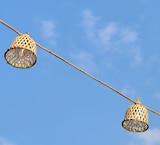 thumbnail of Lumisky MALY 10 LED 8M Solar-Lichterkette Bambus Beige