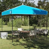 thumbnail of vidaXL Pavillon-Zelt Blau 250 x 250 x 227 / 236 / 245 cm Oxford Stoff