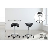 thumbnail of Arbeitshocker Reno Kunstleder schwarz