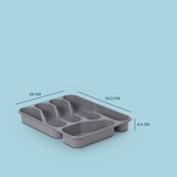 thumbnail of Besteckkasten 33,5x26x4,5cm - Anthrazit