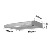 thumbnail of CIARRA Unterbauhaube Dunstabzugshaube 60cm Unterbauhaube Um/Abluft VMS6903