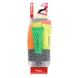 thumbnail of Textmarker - STABILO NEON - 5er Pack - grün, orange, pink, 2 x gelb