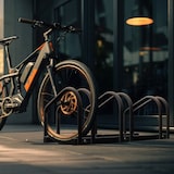 thumbnail of Relaxdays Fahrradständer, für 3 Fahrräder, Stahl Bodenparker, Reifenbreite 60mm, Abstellständer, Fahrradstand, anthrazit