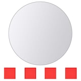 thumbnail of vidaXL 16-tlg. Spiegelfliesen-Set Rund Glas