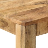 thumbnail of Mesa de comedor de madera maciza de mango 82x80x76 cm