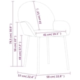 thumbnail of vidaXL Esszimmerstühle 2 Stk. Schwarz Kunstleder