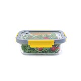 thumbnail of PIKA - Boite alimentaire 1050ml en verre et couvercle en verre trempé - Hermétique, Compatible au micro-ondes, four, congélateur - GlassShock