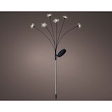 thumbnail of Solar Stabbeleuchtung Outdoor 70cm 6 Blumen LEDs Kunststoff Solarleuchte Garten Stablampe Gartenleuchte Solarlampen Wegeleuchte Gartendeko Warmweiß