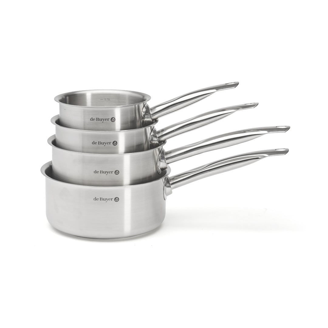 DE BUYER - BOITE DE 4 CASSEROLES 14-16-18-20 PRIM APPETY