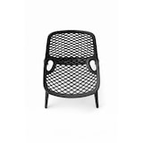 thumbnail of Gasfrit – Sedie impilabili in resina con fibra di vetro per esterno, bar, ristorante o cucina – Design moderno – Nero – Confezione da 4 unità