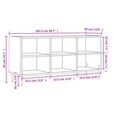 thumbnail of vidaXL TV-Schrank Räuchereiche 103,5x30x50 cm Holzwerkstoff