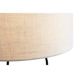 thumbnail of SalesFever Staande lamp drijfhout 155cm | met plantenmand | kap grof linnen | frame drijfhout & metaal | B34xD34xH155cm |natuur-wit-zwart