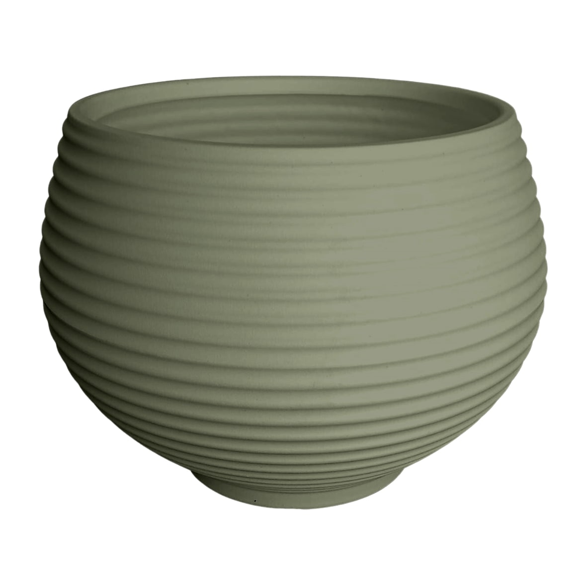 WellHome - Blumentopf "Sapphire Collection", Ø35cm, Farbe grün