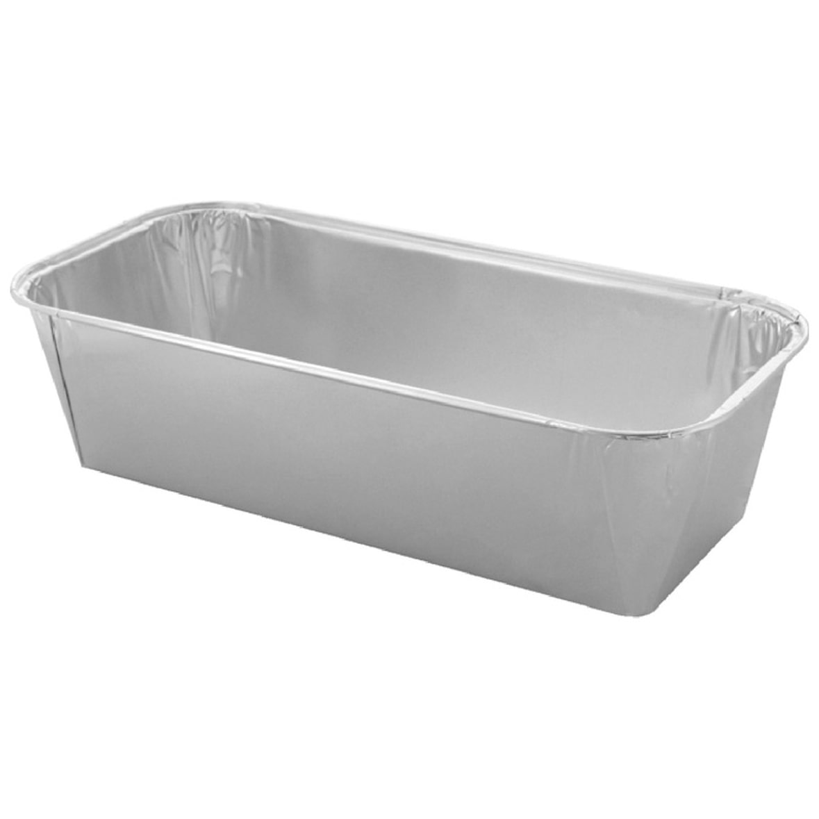 50x Aluschale eckig 1090 ml 232 x 108 x 60 mm