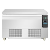 thumbnail of Polar Serie U flacher Kühl- und Tiefkühltisch mit 1 Schublade 2x GN