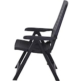 thumbnail of Zilveren opvouwbare fauteuil antraciet