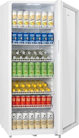 thumbnail of Amica FK 344 150 W Getränkekühlschrank, 141 cm Höhe, weiß, Energieeffizienzklasse C