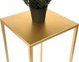 thumbnail of DanDiBo Blumenhocker Metall Gold Eckig 70 cm Blumenständer Beistelltisch 96506 L Blumensäule Modern Pflanzenständer Pflanzenhocker