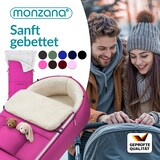 thumbnail of MONZANA® Babyfußsack Basic Magenta