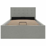 thumbnail of vidaXL Stauraumbett Hydraulisch Dunkelgrau Stoff 180×200 cm