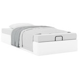 thumbnail of vidaXL Ottoman-Bett ohne Matratze Weiß 90x190 cm Kunstleder