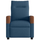 thumbnail of vidaXL Massagesessel Blau Stoff