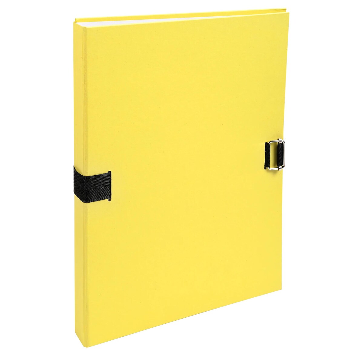 Exacompta - Réf. 38006H - Carton de 10 Chemises dos extensible Forever papier - Jaune