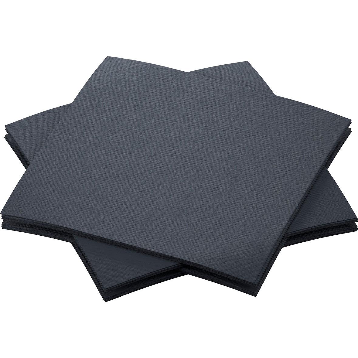 METRO Professional Serviette Airlaid 20x20cm Noir x 180