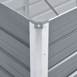 thumbnail of vidaXL Garten-Hochbeet Verzinkter Stahl 240x80x77 cm Grau