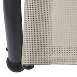 thumbnail of Lettino Prendisole Doppio Con Baldacchino In Textilene Crema