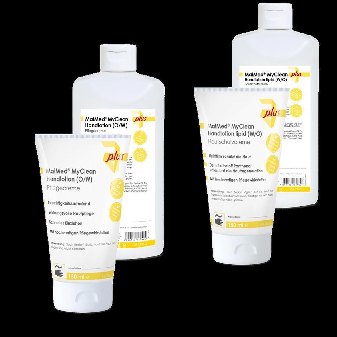 MaiMed MyClean Handlotion lipid | gebrauchsfertig | Panthenol | 18 x 500 ml