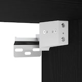 thumbnail of vidaXL Waschbeckenunterschrank Schwarz Eichen-Optik 100x38,5x48 cm