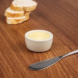 thumbnail of Set de 12 mantequeras marfil Olympia