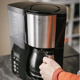 thumbnail of Melitta Optima Timer 100801 Schwarz Kaffeemaschine - Filter, 8 Tassen, Glaskanne