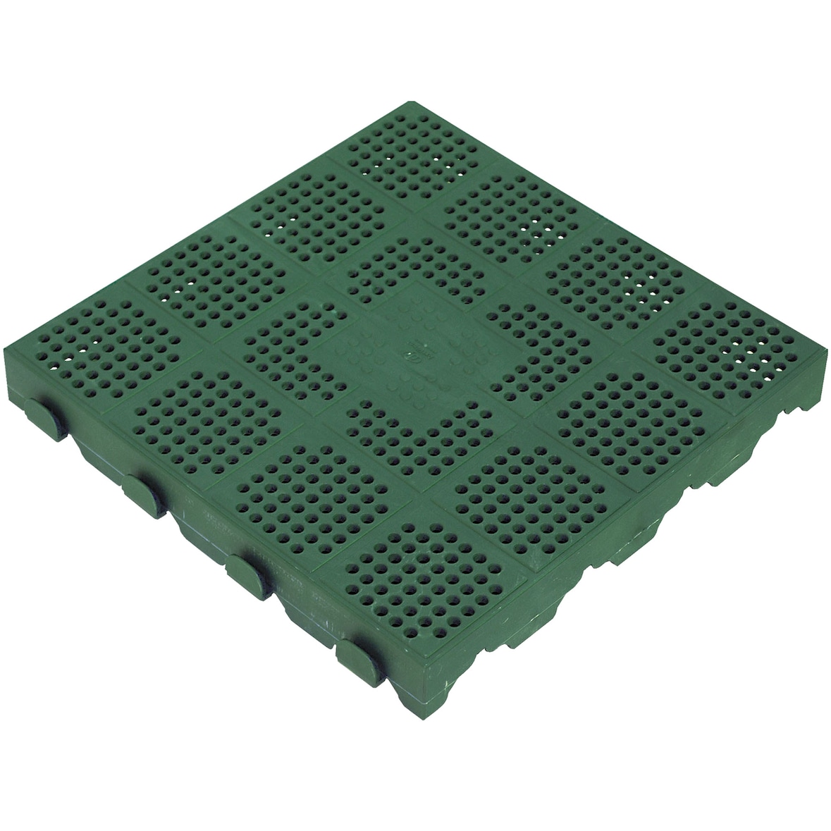 ArtPlast - Pavimentazione da giardino per esterni 39x39x4,8 cm effetto drenante superficie 0,15 m² collezione combi - verde