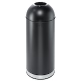 thumbnail of METRO Professional Poubelle, acier, Ø 35 x 89 cm, 65 L, noir