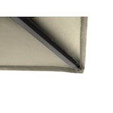 thumbnail of METRO PROFESSIONAL Sombrilla cuadrada colgante, aluminio/acero, 3 x 3 m, repelente al agua, beige/gris