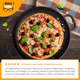 thumbnail of BBQ-Nerd® Paellapfanne aus Gusseisen Ø 36 cm (6 Personen) ? Antihaftpfanne mit Flachboden für traditionelle spanische Paella ? Gusspfanne