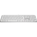 thumbnail of Teclado Aleman Logitech Mx Keys S Rf Wireless + Bluetooth Qwertz Aluminio, Blanco
