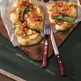 thumbnail of Tramontina STEAK-/PIZZA Messer, 6 Stück, Edelstahl, Holzgriff FSC, spülmaschinenfest