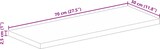 thumbnail of vidaXL Tischplatte 70x30x2,5 cm Rechteckig Massivholz Mango