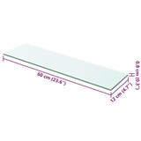 thumbnail of vidaXL Regalboden Glas Transparent 60x12 cm