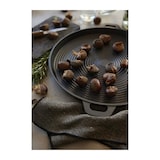 thumbnail of Baumalu Grill/plat rond en fonte noir 34 cm 388072