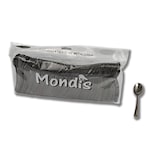 thumbnail of Cubiertos desechables. 100 cucharillas de postre de plástico en color metalizado. Modelo: CPP905